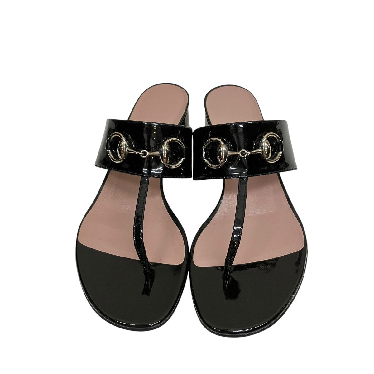 GUCCI エナメルサンダル 古着・中古-4枚目のアイテム画像