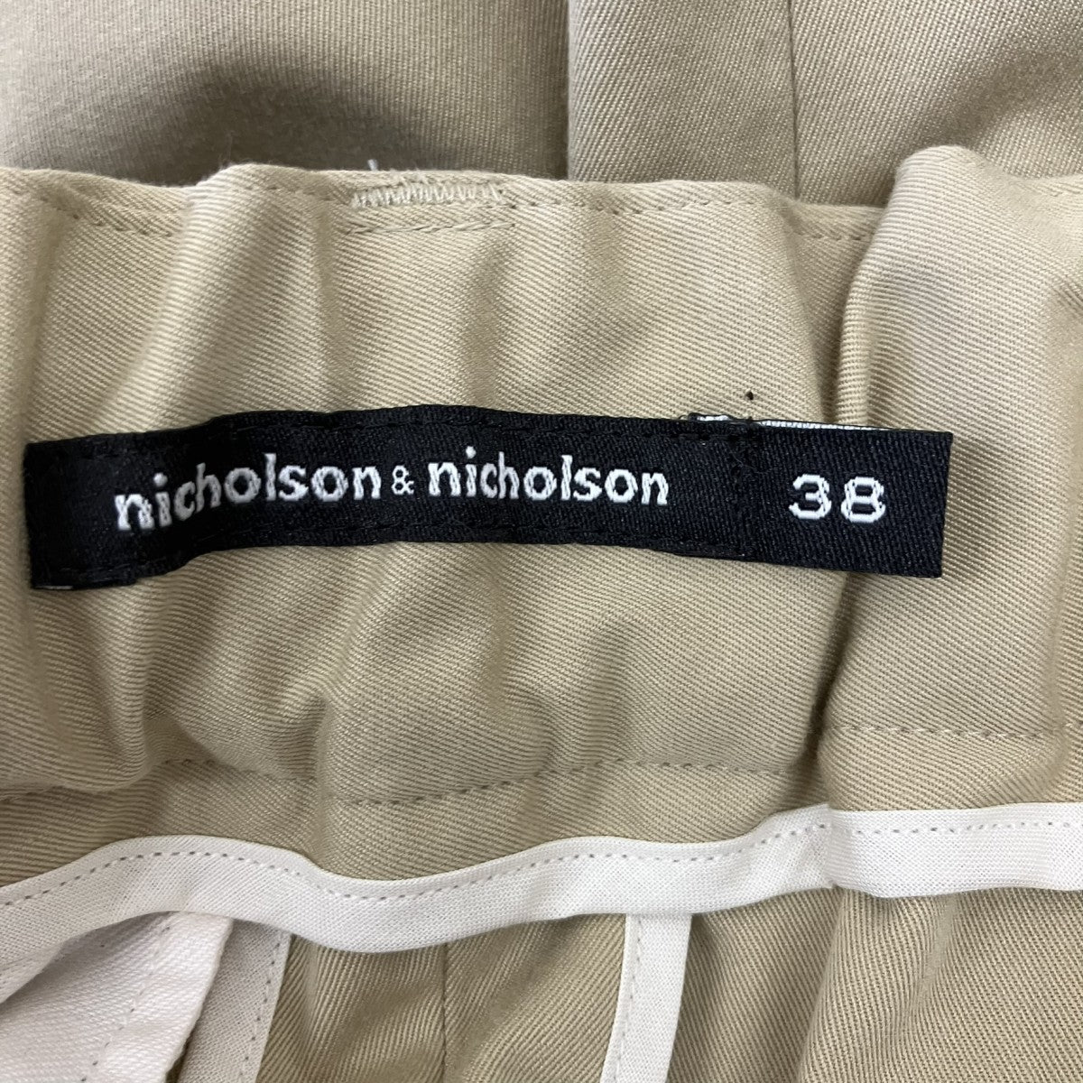 nicholson and nicholson イージーパンツLENNY-CHINO 古着・中古-6枚目のアイテム画像