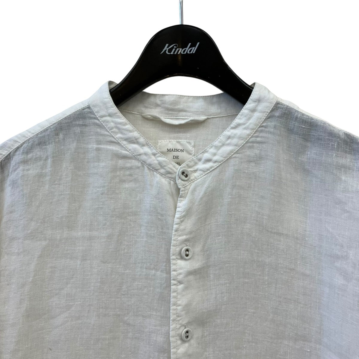 maison de soil homme リネンシャツ 古着・中古-3枚目のアイテム画像