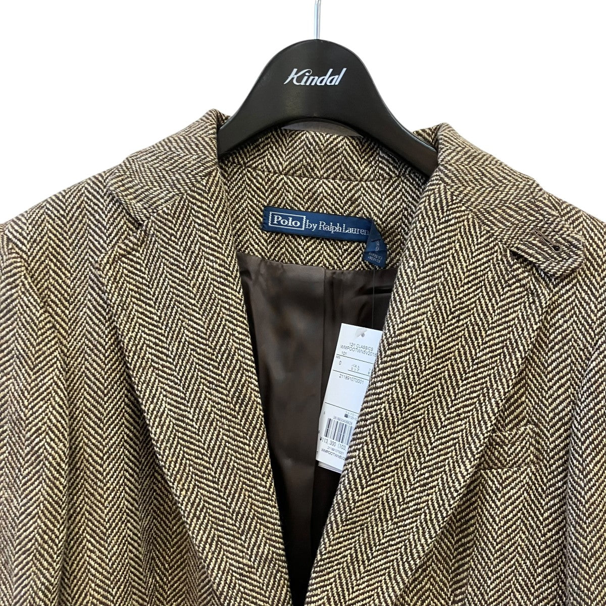 POLO RALPH LAUREN ツイードジャケット 古着・中古-3枚目のアイテム画像