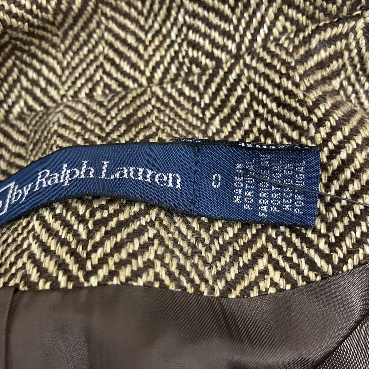 POLO RALPH LAUREN ツイードジャケット 古着・中古-6枚目のアイテム画像