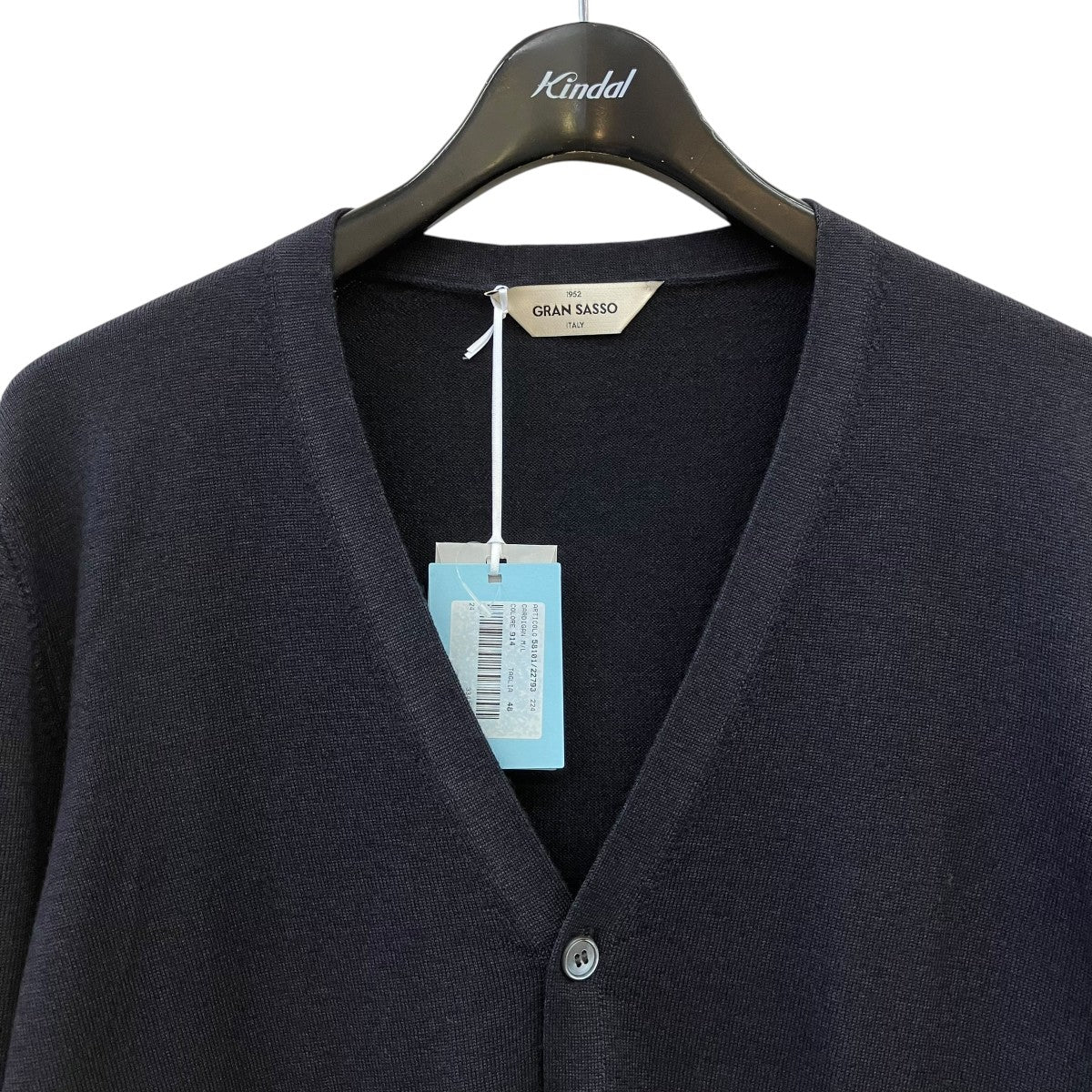 GRAN SASSO ニットカーディガン 古着・中古-3枚目のアイテム画像