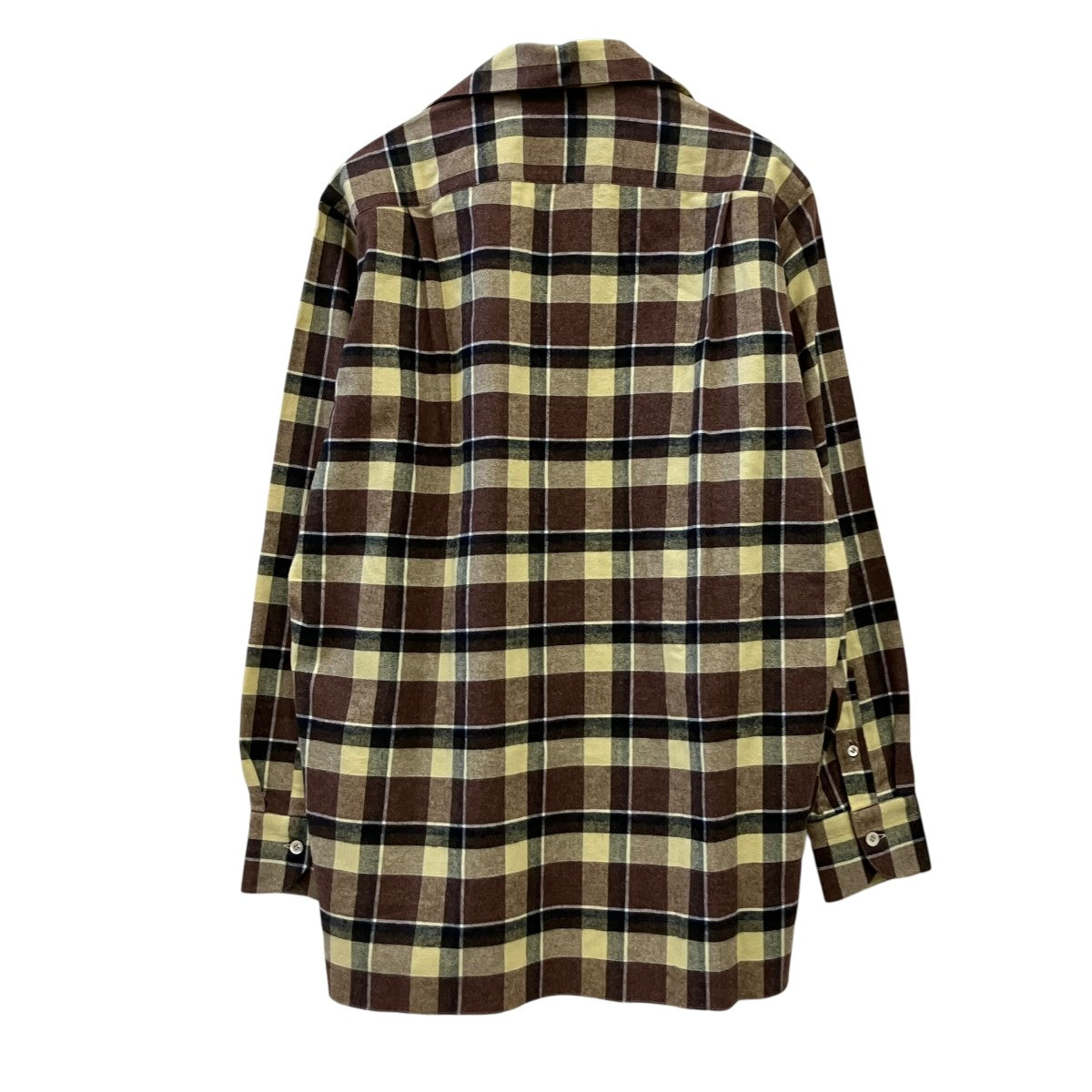 Errico Formicola チェックシャツCESARE 古着・中古-2枚目のアイテム画像