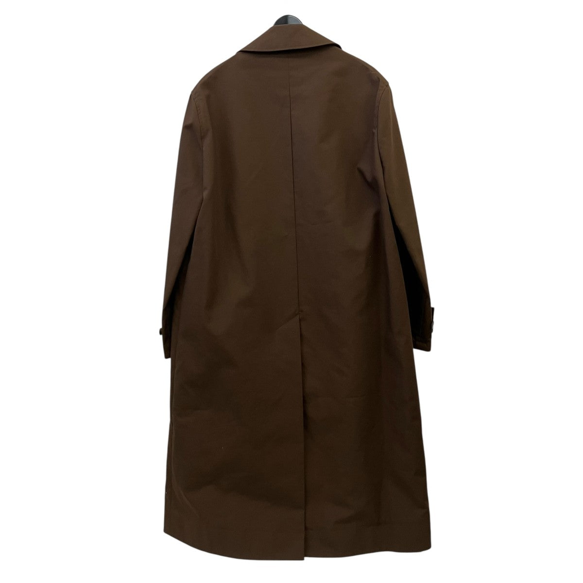BONDED POWDER COTTON DOUBLE LAPEL MAC DELUMマックコート