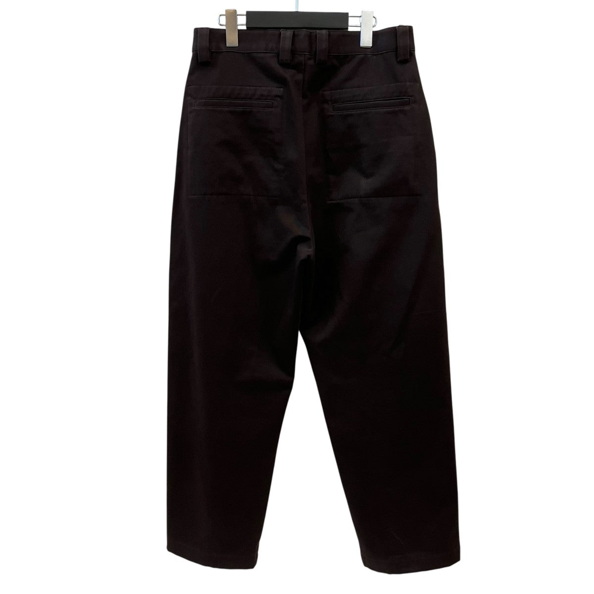 STUDIO NICHOLSON BIONDAPLEAT TAPERED PANTSタックパンツSNM-350 古着・中古-2枚目のアイテム画像