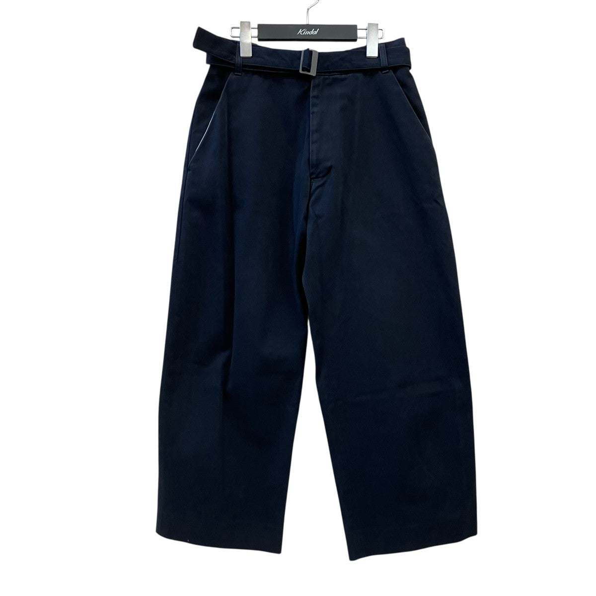 STUDIO NICHOLSON ベルト付きワイドパンツSNM-145 古着・中古-1枚目のアイテム画像
