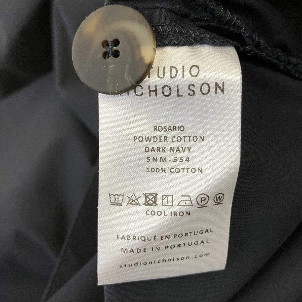 POWDER COTTON VELCRO PATCH POCKET PANT ROSARIOカーゴパンツ