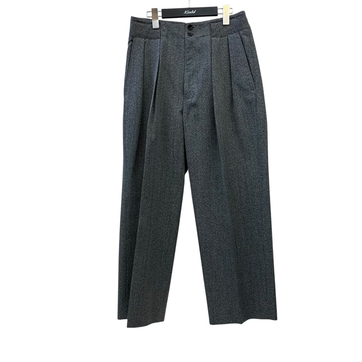 COVERT CLOTH WIDE TROUSERS PANTSタックパンツ