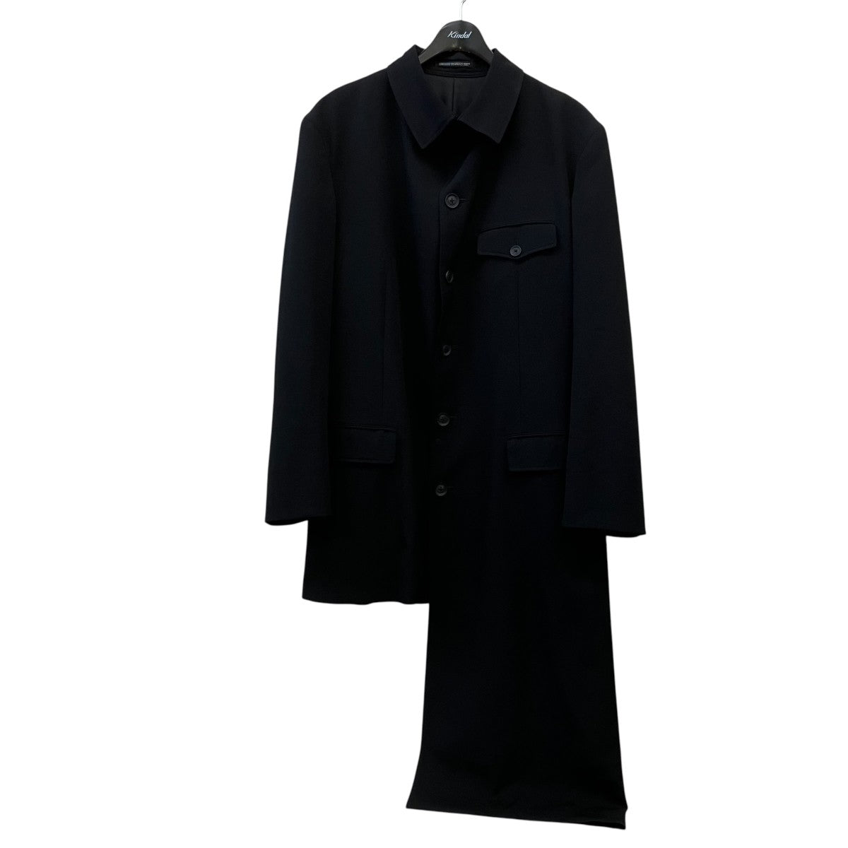 Yohji Yamamoto pour homme 2019AWアシメトリーデザインジャケットHC-J26-100 古着・中古-1枚目のアイテム画像
