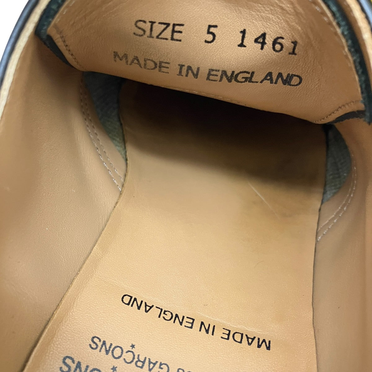 COMME des GARCONS×Dr．Martens 3ホールシューズ1461 古着・中古-8枚目のアイテム画像