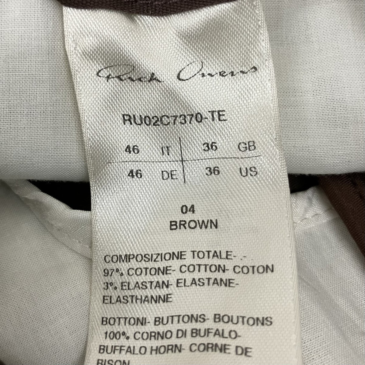 イージーパンツRU02C7370-TE TECUATL TRACK PANT