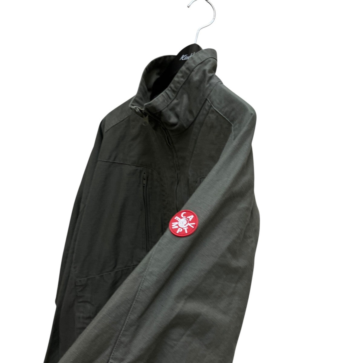 COTTON ACTIVE ZIP JACKETウォッシュ加工スタンドカラージャケットCES25JK13