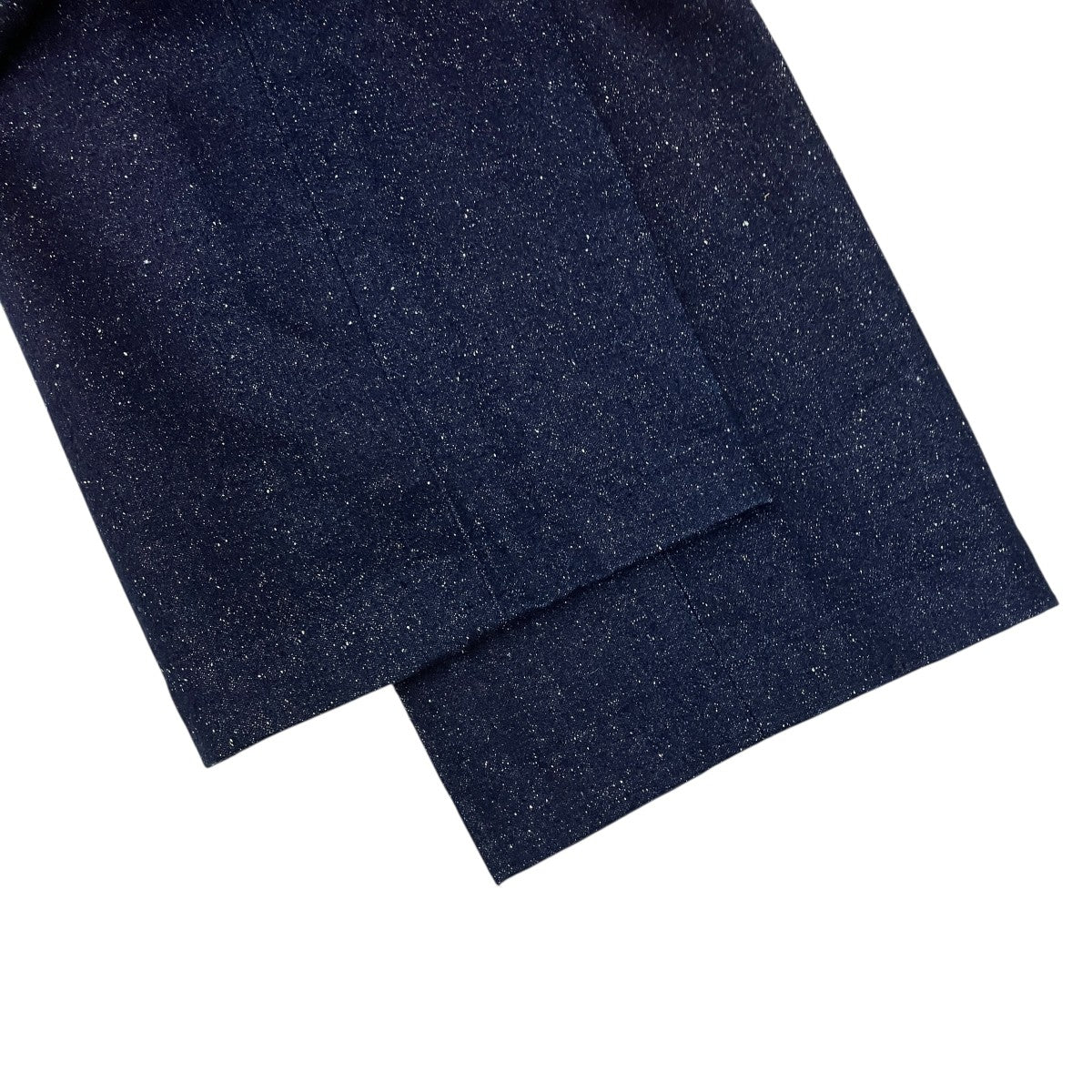 22AWSUSPENDER SLACKS DENIMシルクデニムサスペンダーパンツMID22AW-PT01A