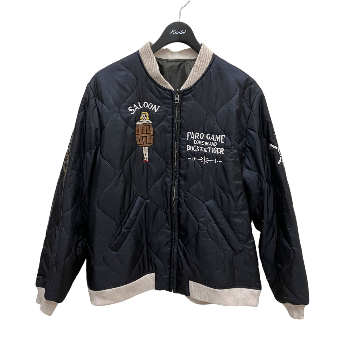 TIGER ALLEY - QUILTING JACKETリバーシブルスカジャンGSV-24-AW-03