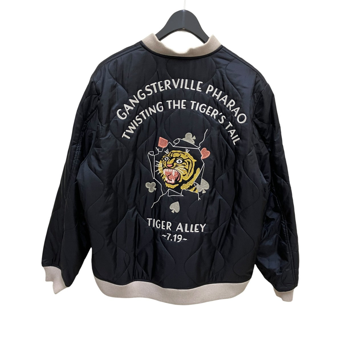 TIGER ALLEY - QUILTING JACKETリバーシブルスカジャンGSV-24-AW-03