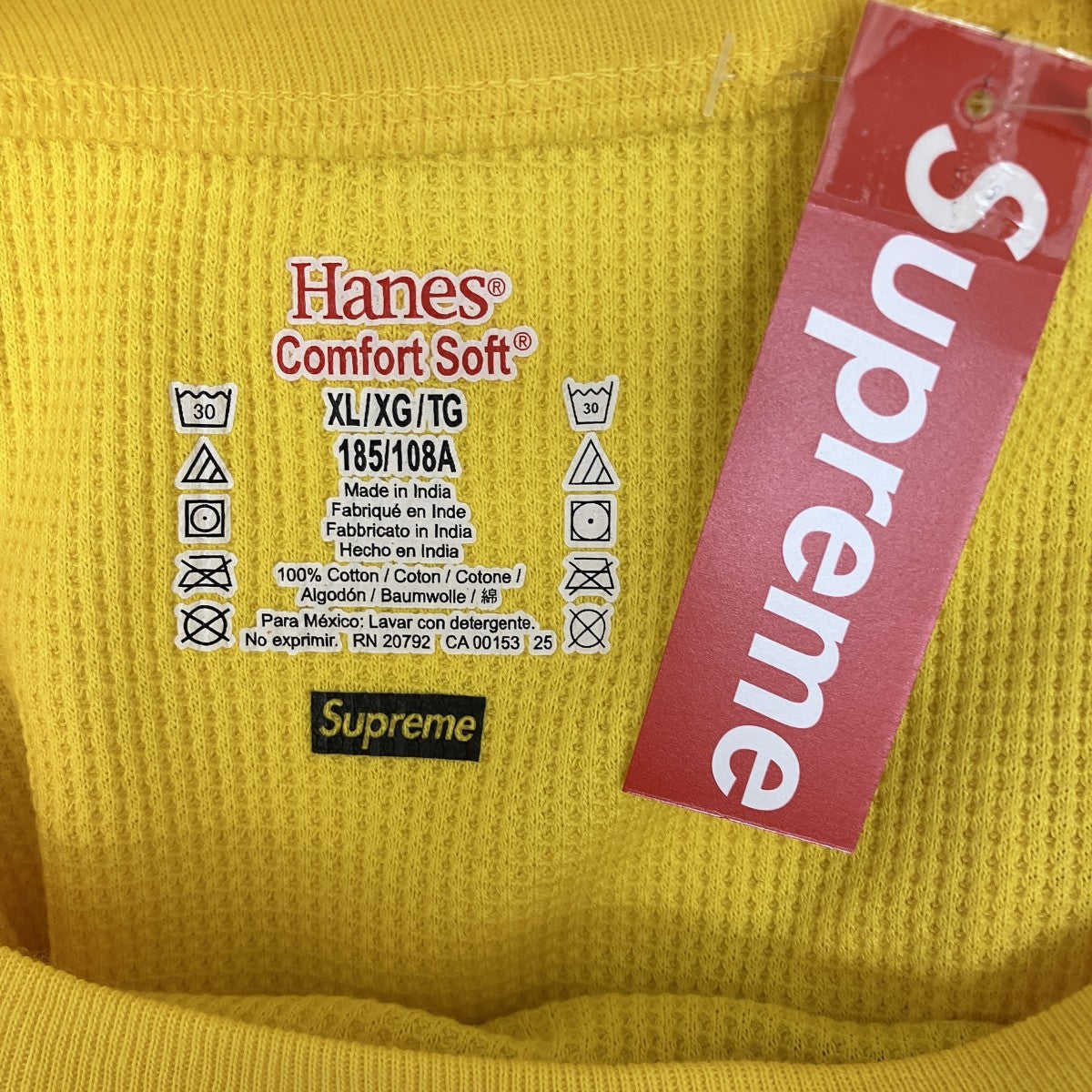 Supreme Bones Thermalサーマルカットソー 古着・中古-5枚目のアイテム画像