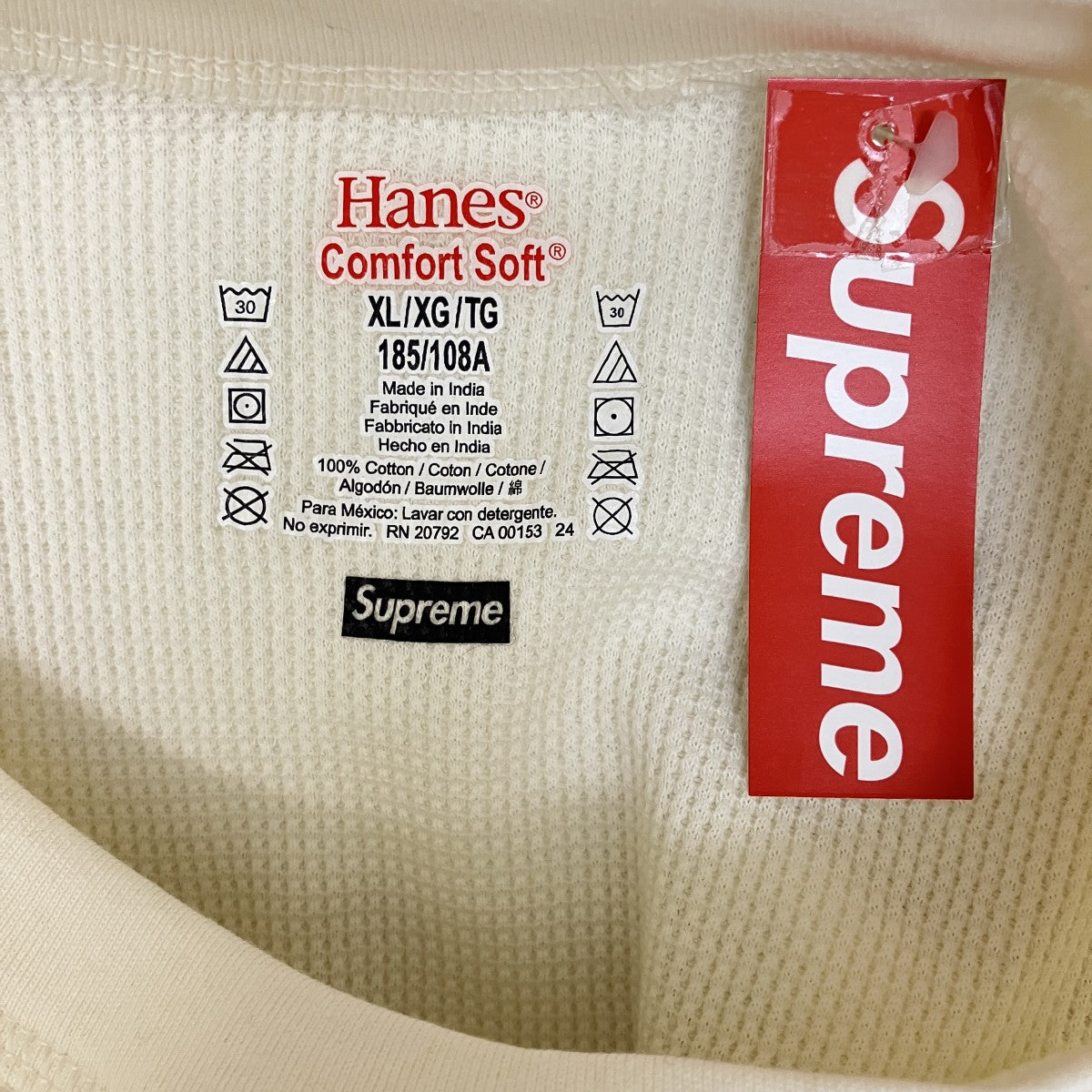 Supreme Bones Thermalサーマルカットソー 古着・中古-6枚目のアイテム画像