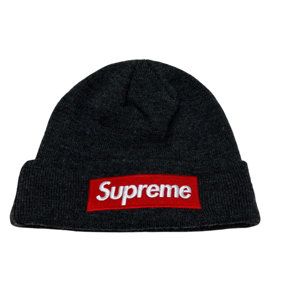 Supreme×New Era ニットキャップ 古着・中古-1枚目のアイテム画像