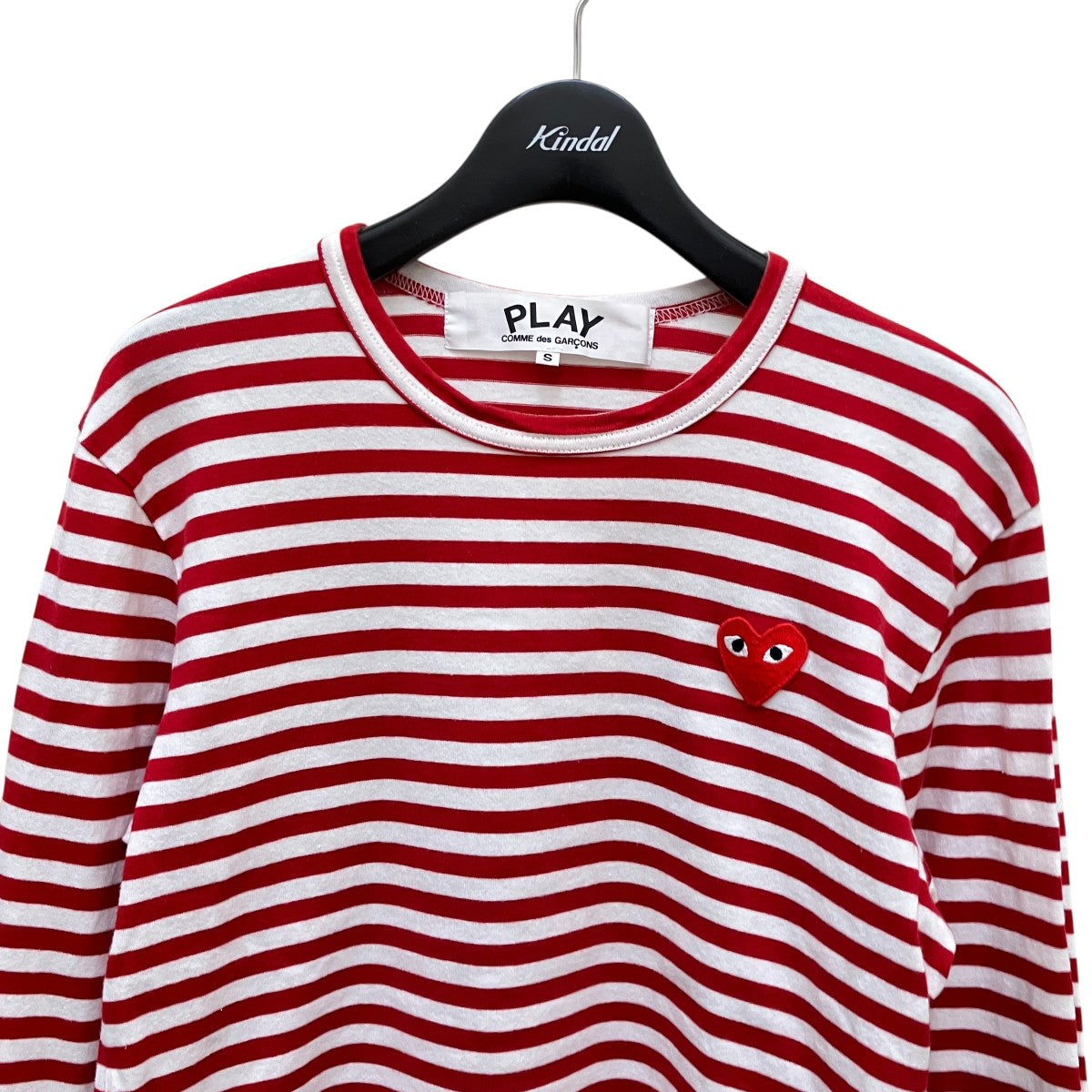 PLAY COMME des GARCONS AD2015ボーダーカットソーAZ-T164 古着・中古-2枚目のアイテム画像