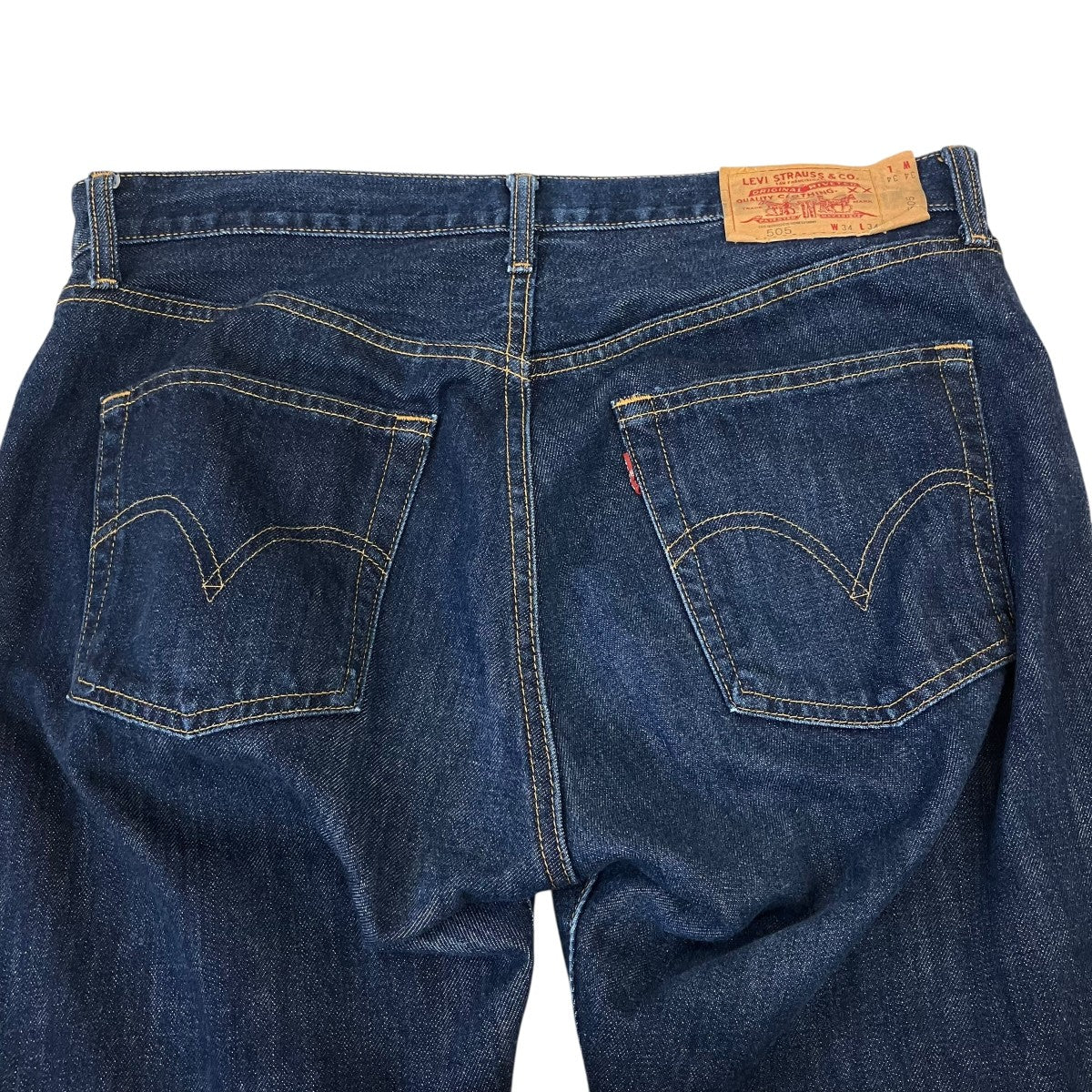 00’s 505 刻印359 パッチCARE表記デニムパンツ00505-0052