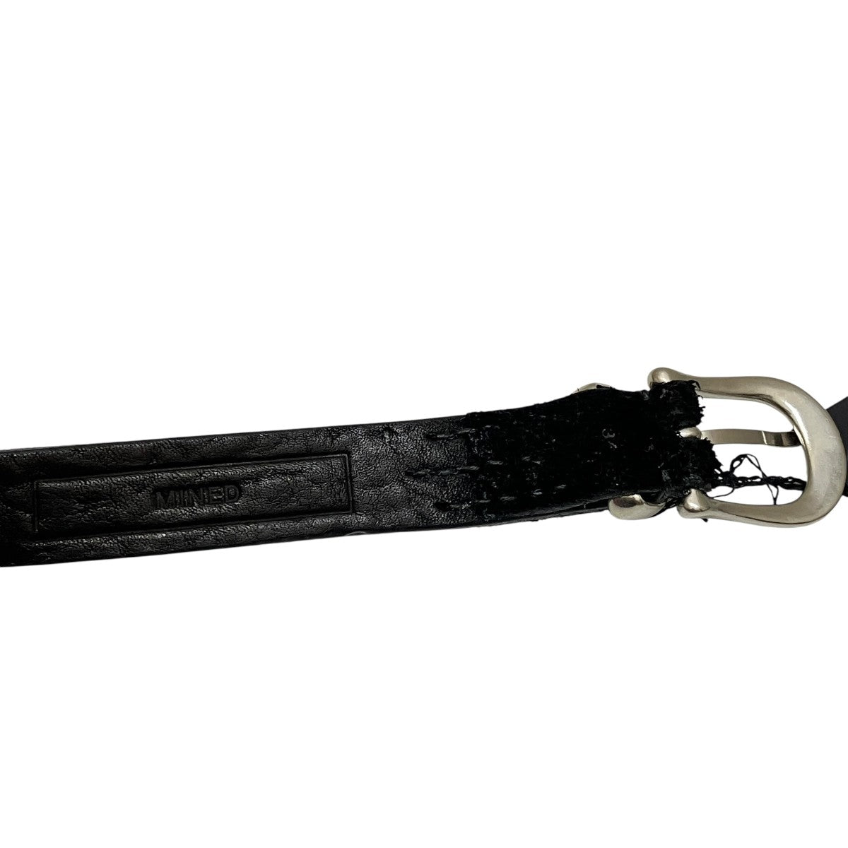 MINEDENIM Thick Velour Western Beltレザーベルト 古着・中古-5枚目のアイテム画像