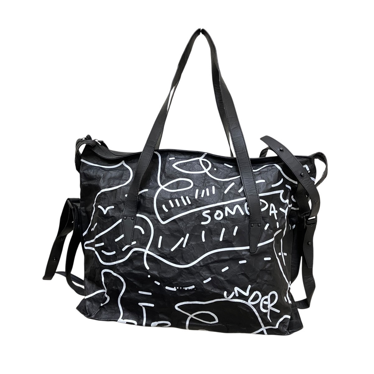 DUREN×SHANTELL MARTIN ショルダー付2WATトートバッグ 古着・中古-2枚目のアイテム画像