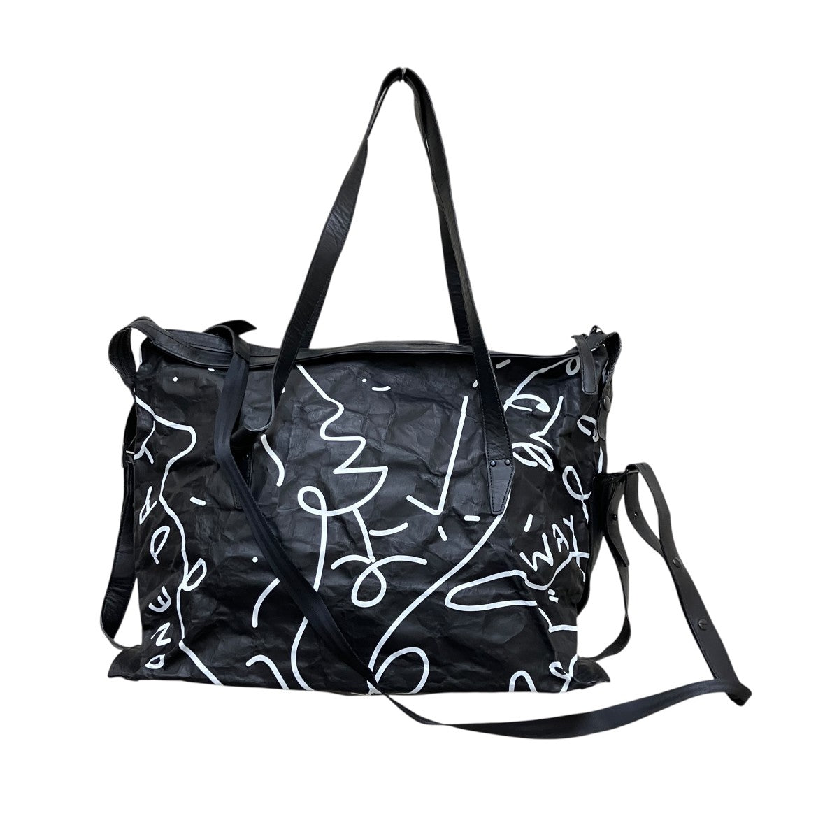 DUREN×SHANTELL MARTIN ショルダー付2WATトートバッグ 古着・中古-4枚目のアイテム画像