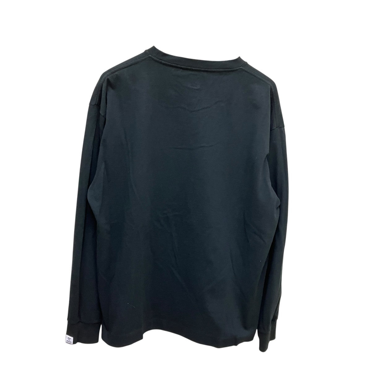 HEART L S T-SHIRT  Blackロングスリーブカットソー