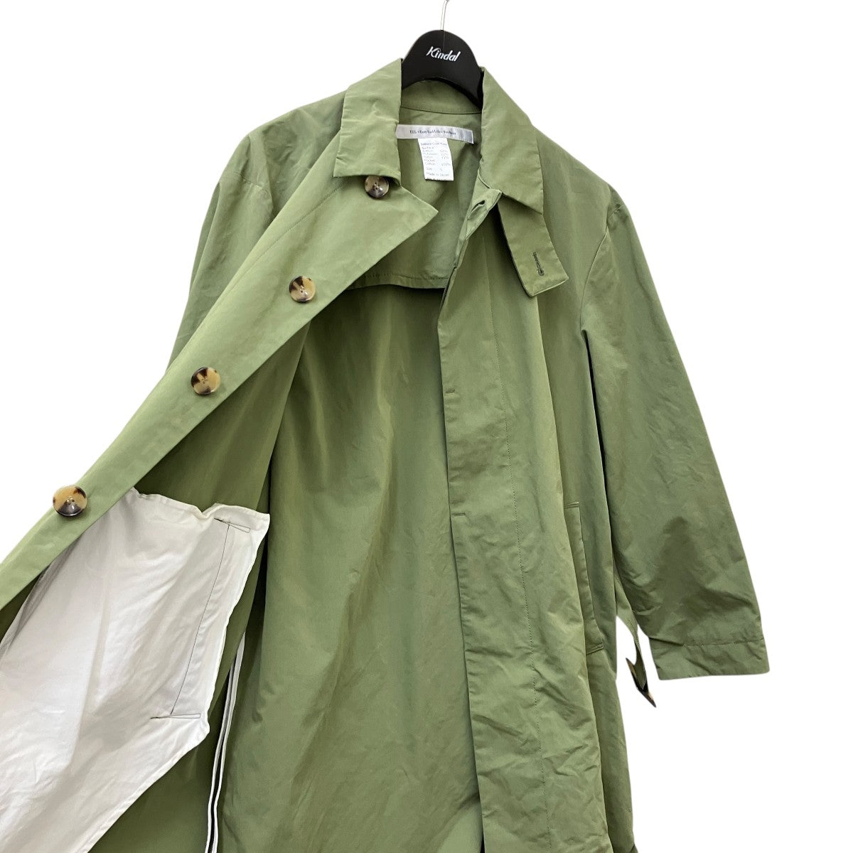 Sakura Coat Twoベルト付比翼コートE-16100