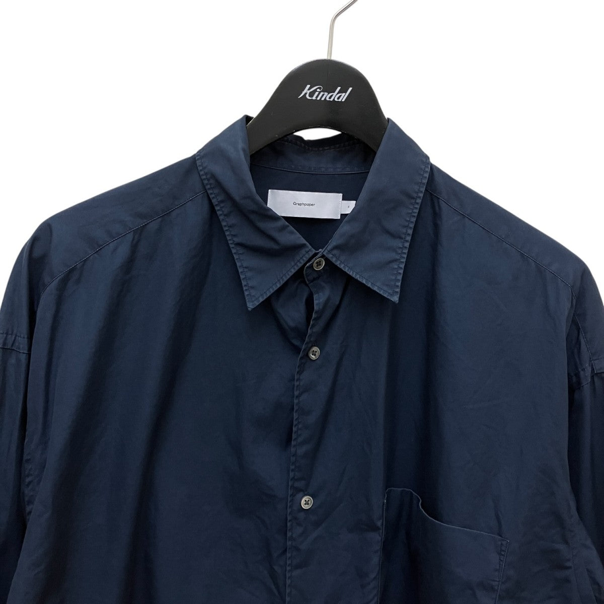 Broad L S Oversized Regular Collar Shirt長袖シャツGM203-50110B