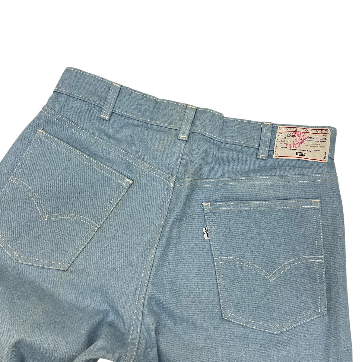 70-80’s VINTAGE 42TALONデニムパンツ40547-3012
