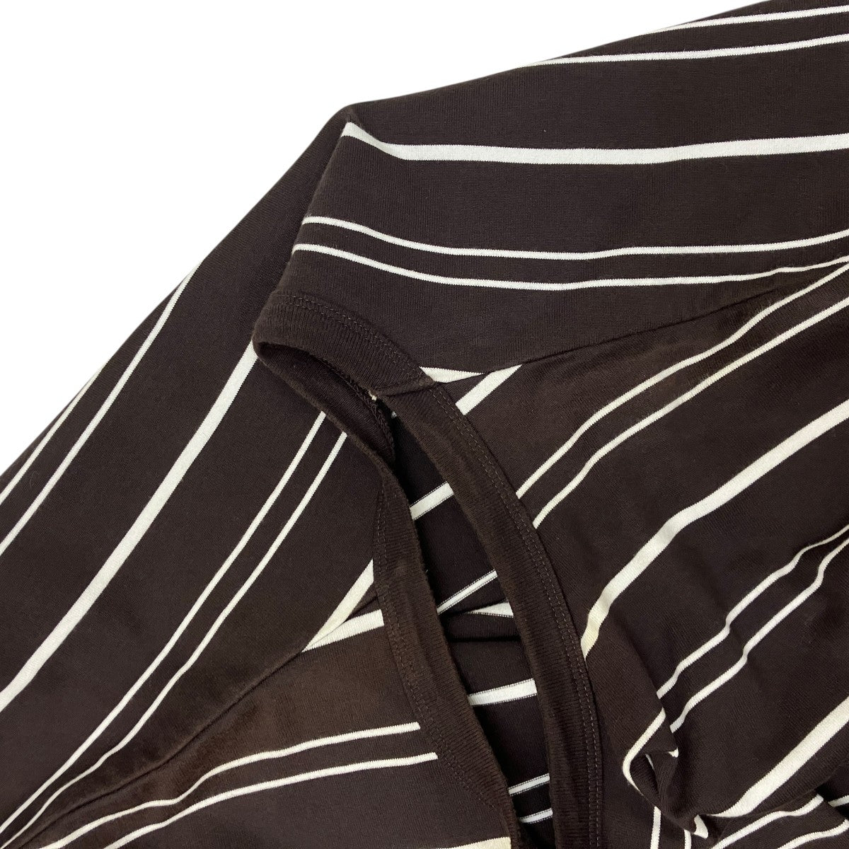 Supima Border Oversized L S TeeボーダーロングスリーブTシャツ
