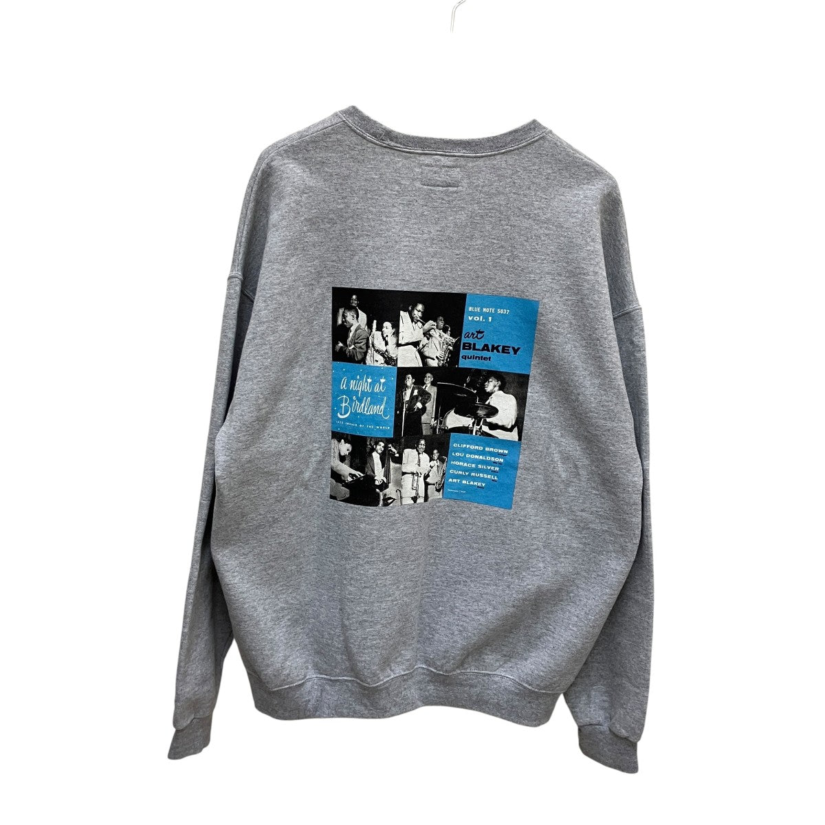 WACKO MARIA BLUE NOTE CREW NECK SWEAT SHIRT -TYPE 1-クルーネックスウェット 古着・中古-3枚目のアイテム画像