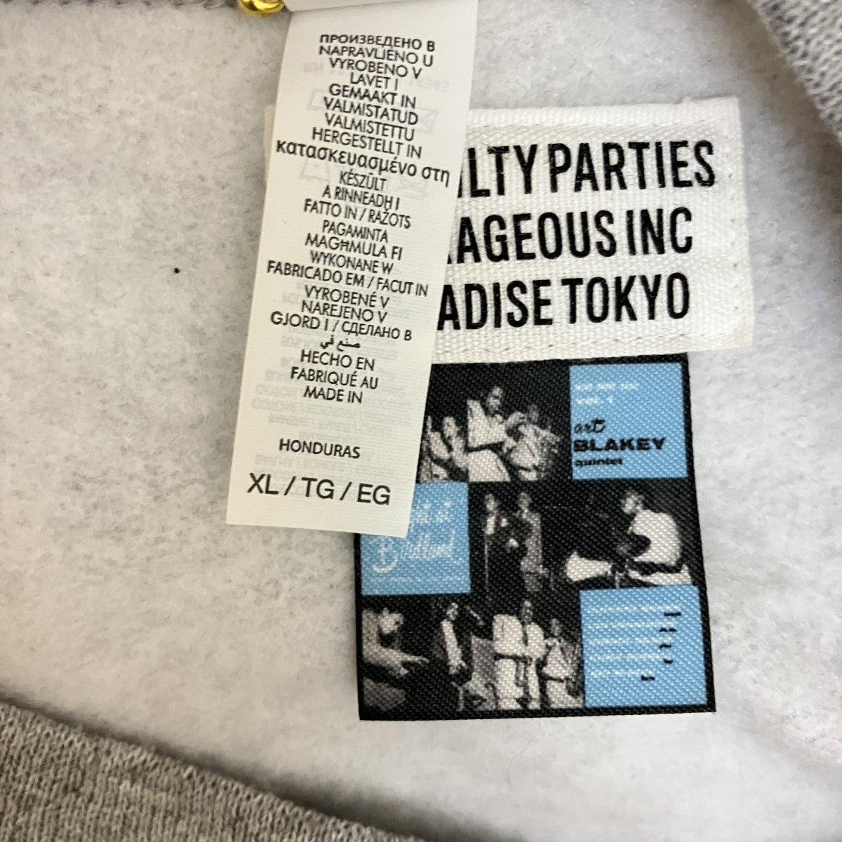 WACKO MARIA BLUE NOTE CREW NECK SWEAT SHIRT -TYPE 1-クルーネックスウェット 古着・中古-5枚目のアイテム画像