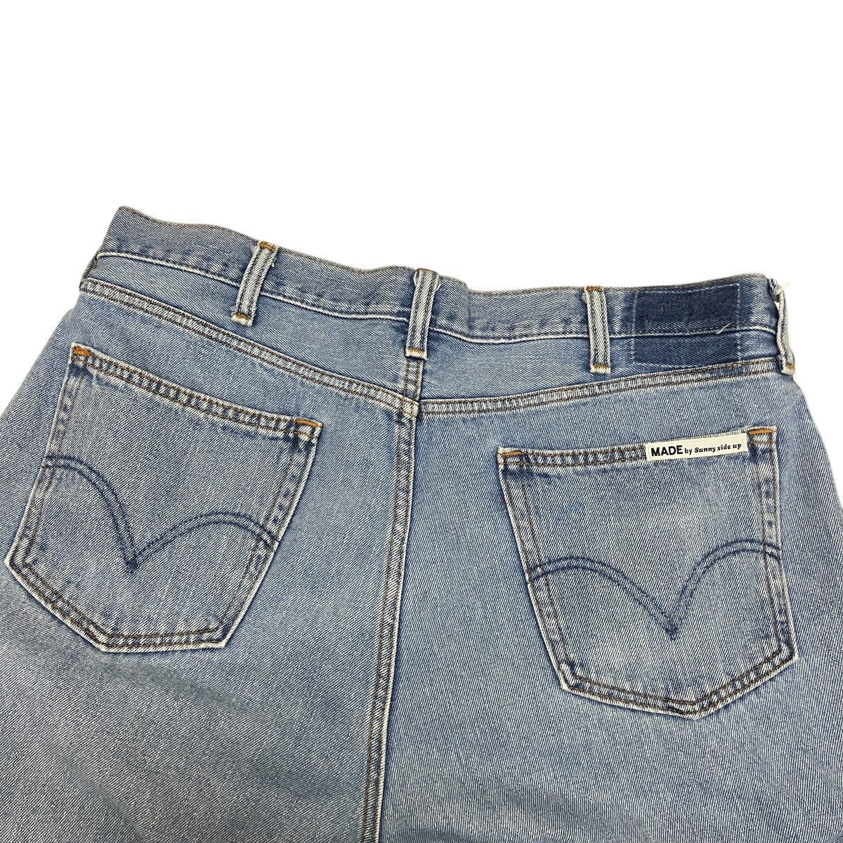 再構築デニムパンツ