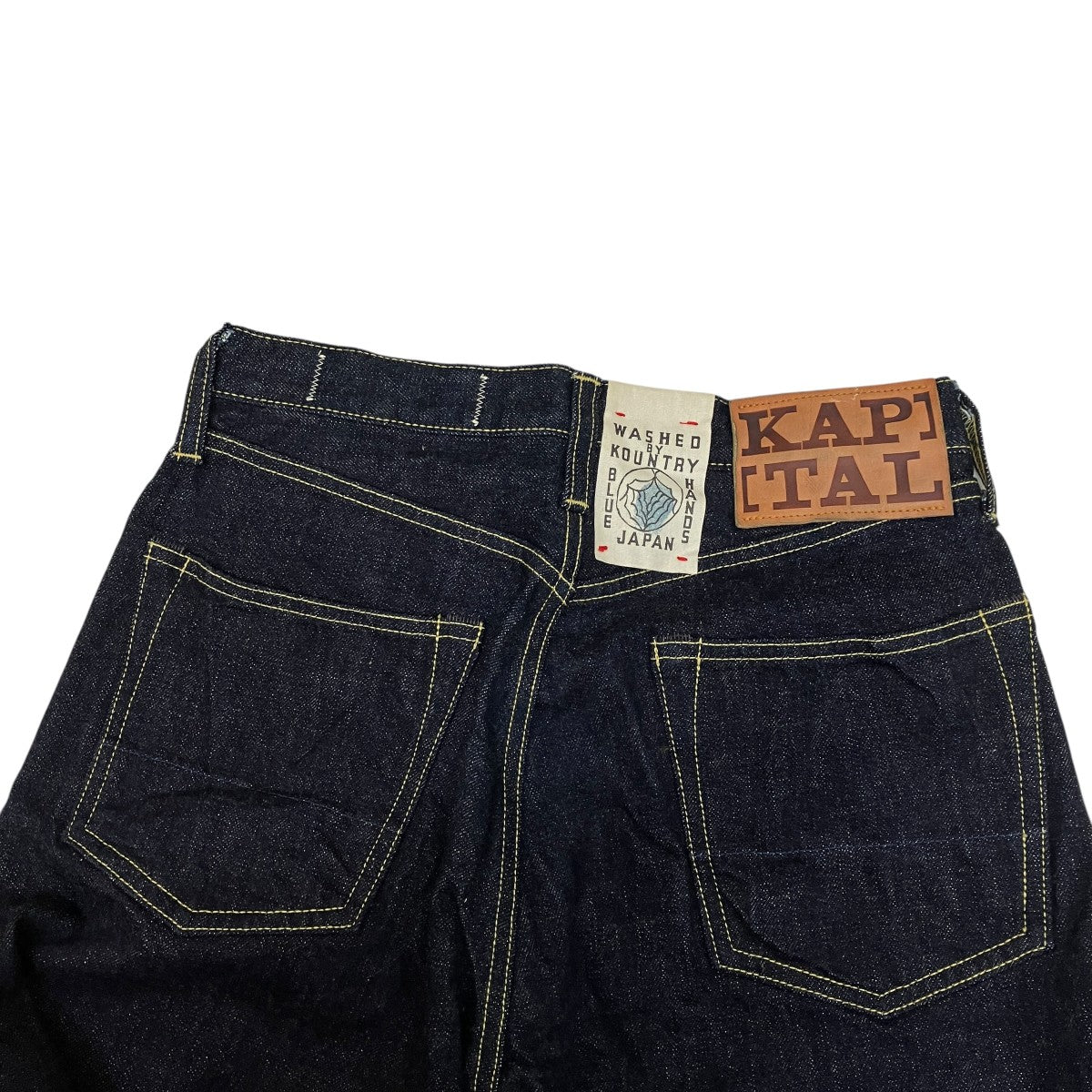 KAPITAL セルビッジ赤耳デニムパンツSLP002N 古着・中古-4枚目のアイテム画像