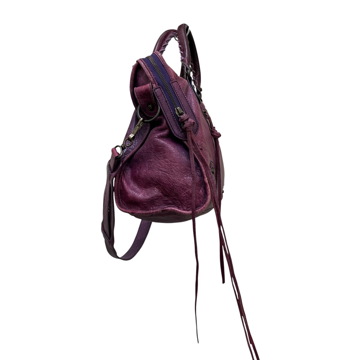BALENCIAGA 2WAYハンドバッグ ショルダー付 古着・中古-3枚目のアイテム画像