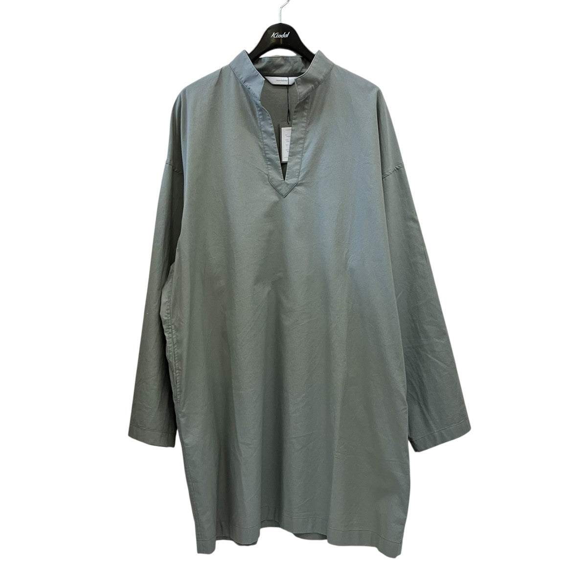 スタンドカラー長袖シャツRA25SS-BL01