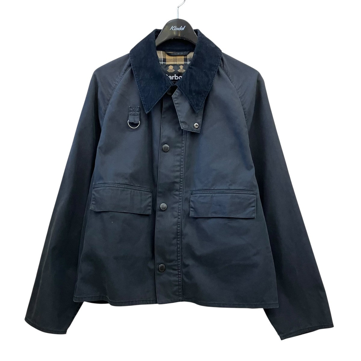 Barbour 24SSダック コットン ショートレングス ブルゾン241MCA0967 古着・中古-1枚目のアイテム画像