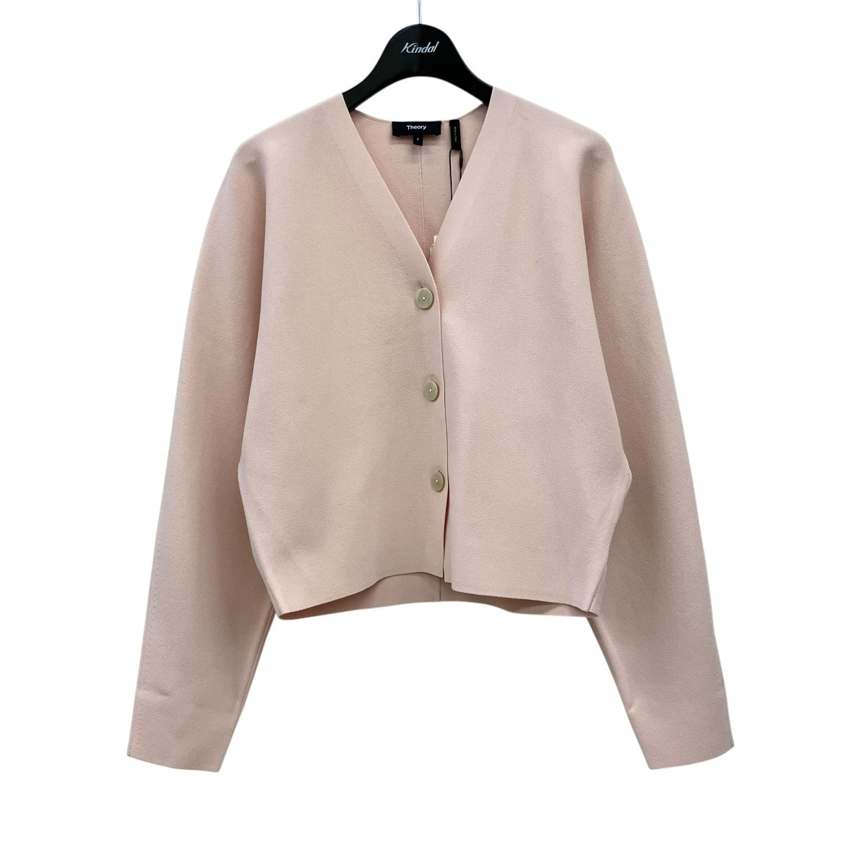 Wooster Crepe KnitVネックカーディガン