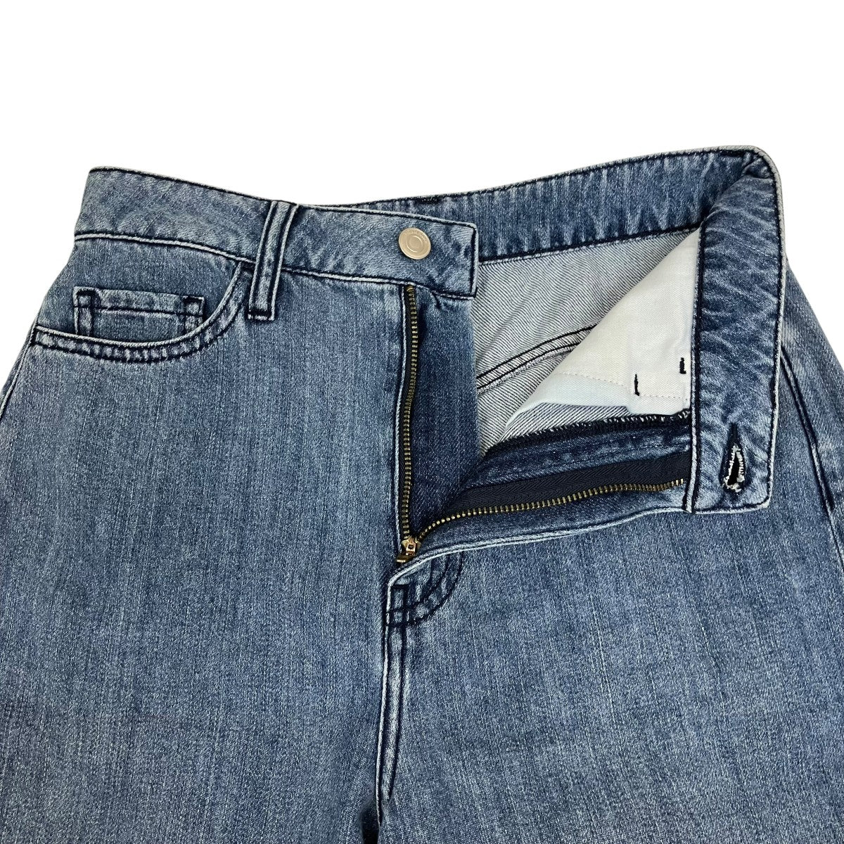 デニムワイドパンツ03-4106400
