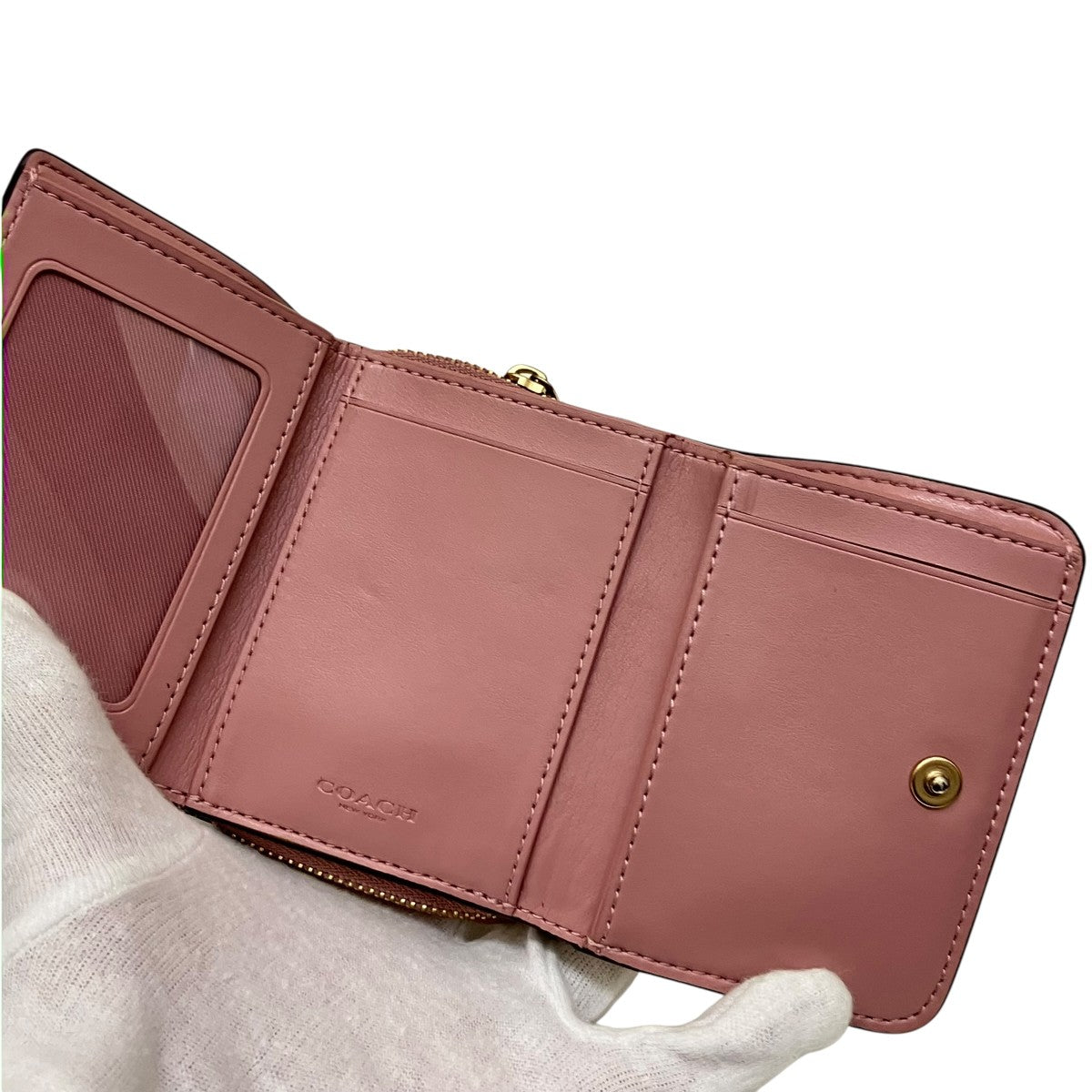 花柄3つ折り財布