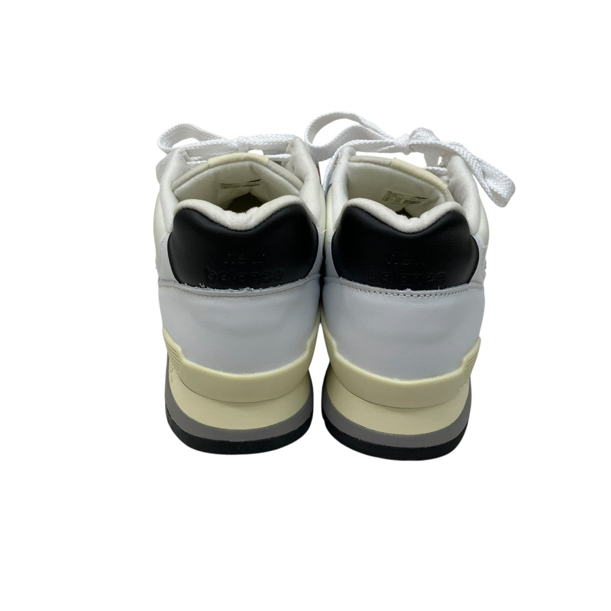 996  White BlackローカットスニーカーU996TC