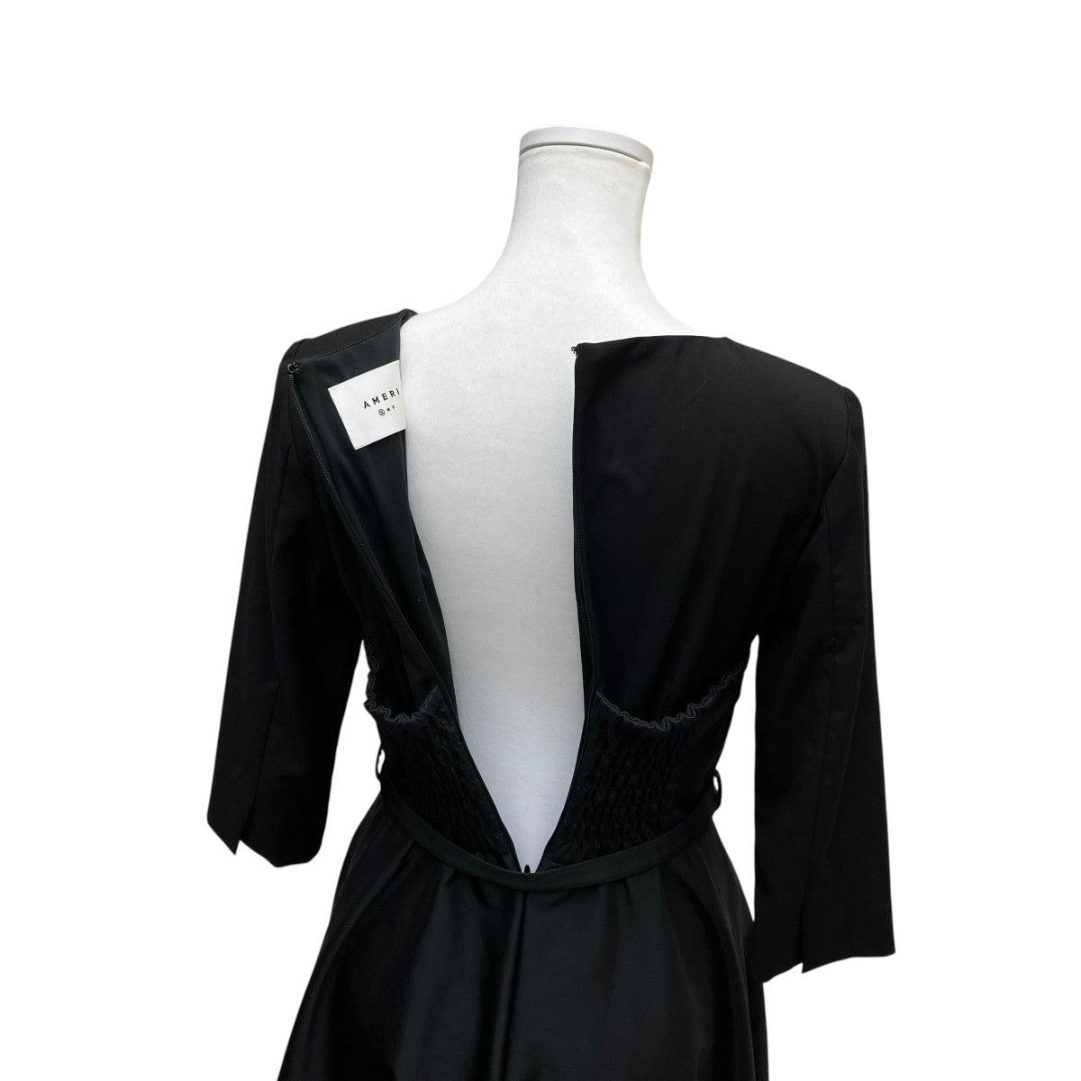 DEFORMATION LADY DRESS七分袖ベルト付ワンピース01020551260