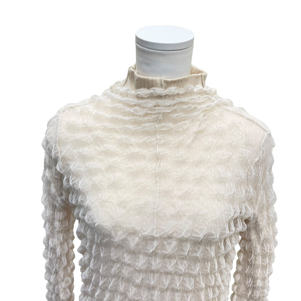 2PIECES SHEER POPCORN TOP2ピースカットソー01320490130