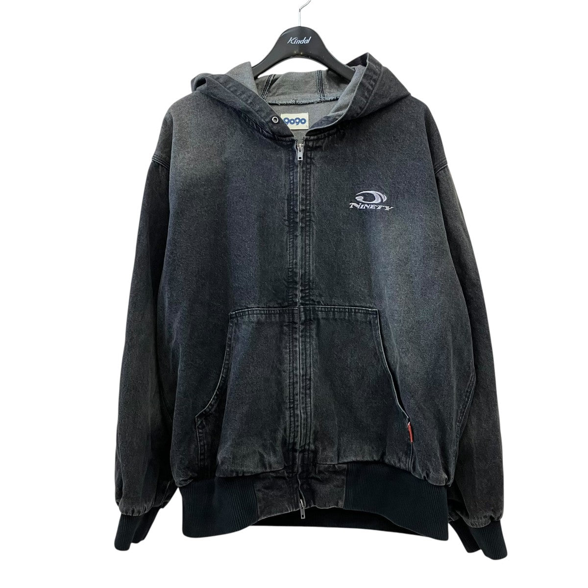 Heisei Logo Denim Zip HoodieデニムジップパーカーNN1791