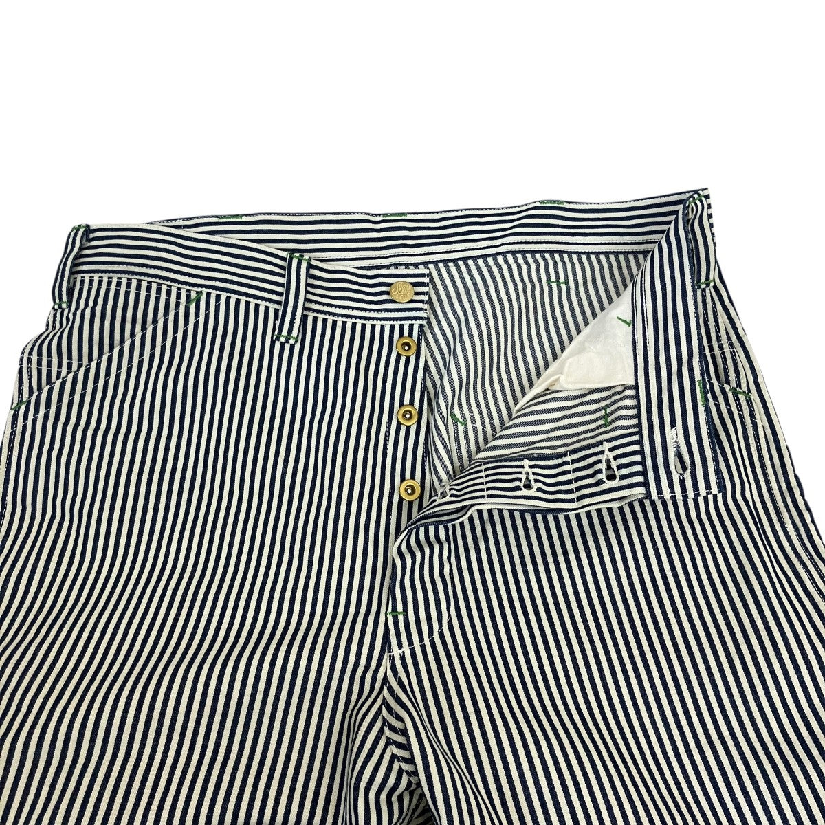 11oz． HICKORY STRIPE WORK PANTSストライプヒッコリーパンツSC42496
