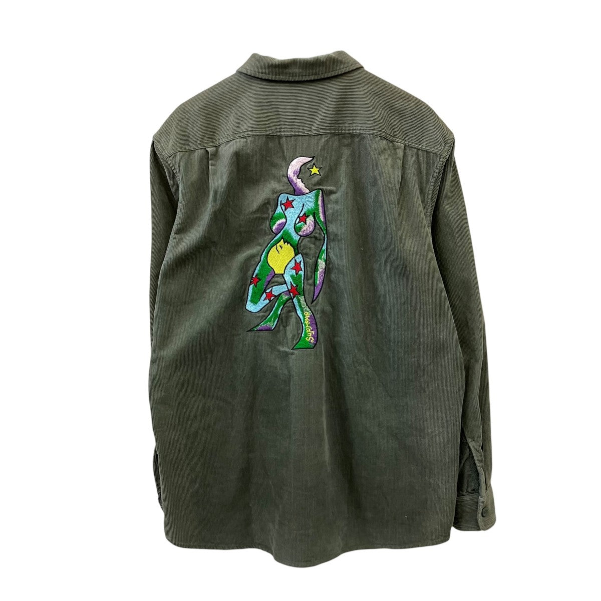 21AWGonz Corduroy Work Shirt Dusty Greenコーデュロイシャツ