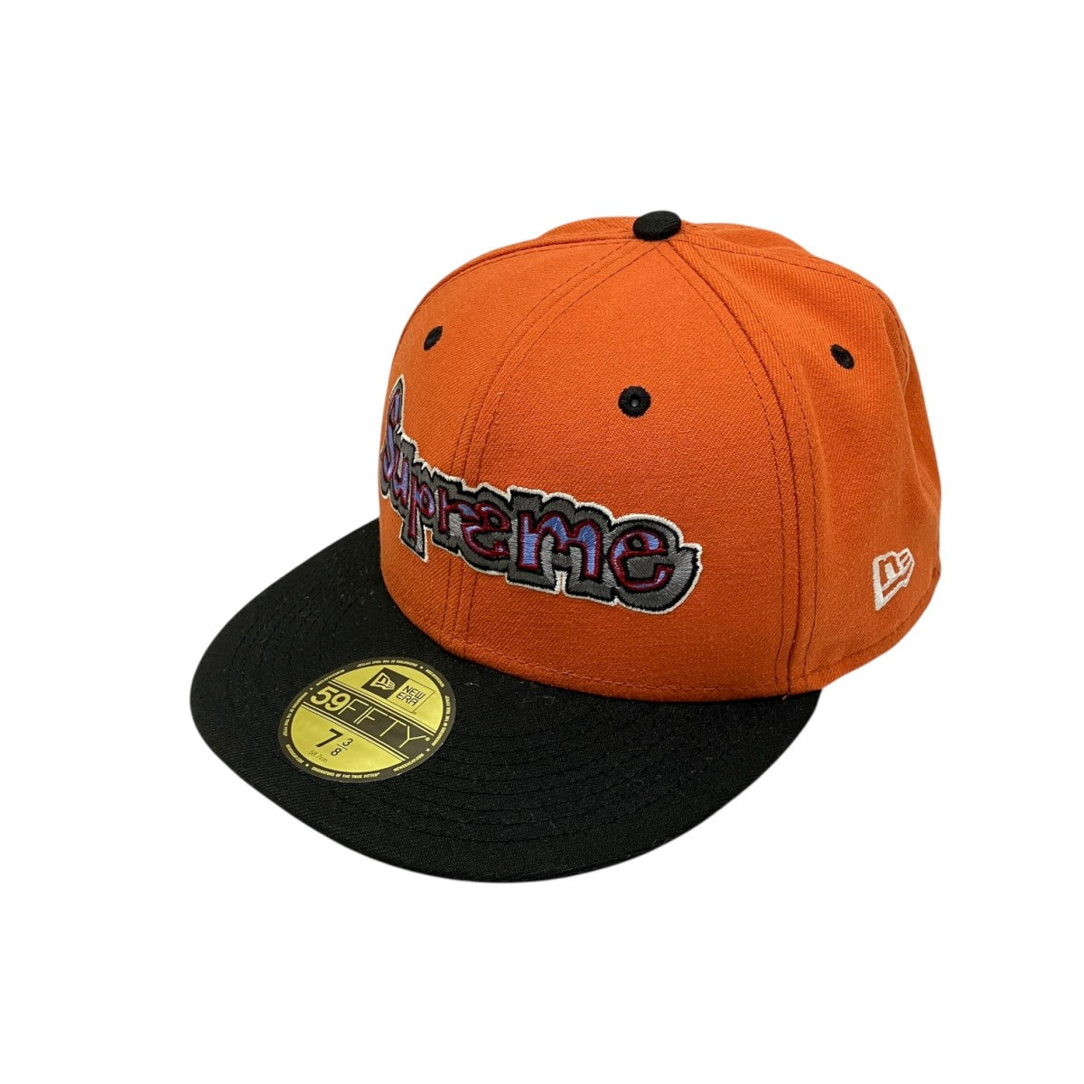 21SSGonz Logo New Era  Orangeキャップ