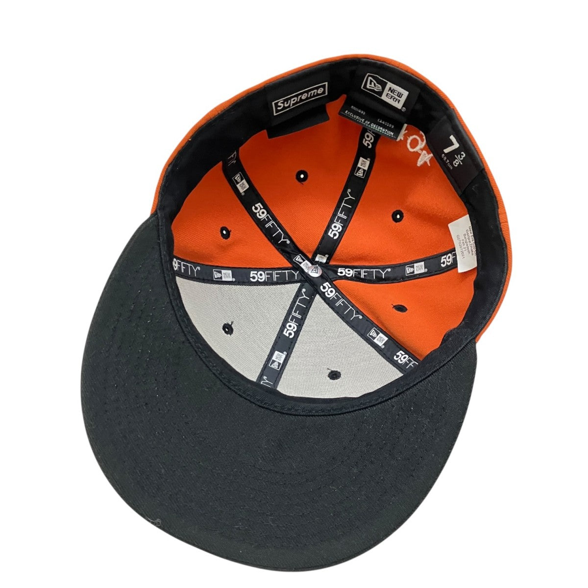 21SSGonz Logo New Era  Orangeキャップ
